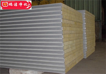 彩鋼板，巖棉夾芯板，