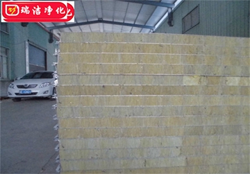 彩鋼板，巖棉夾芯板，